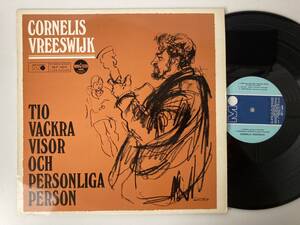 Cornelis Vreeswijk TIO VACKRA VISOR.. / Sweden ORIG LP サイケ プログレ アシッドフォーク Terje