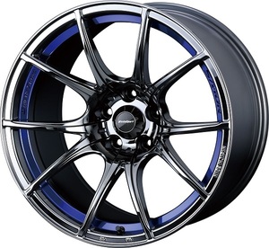 WedsSport ホイール SA10R BLC 18インチ×7.5J ＋35 5H114.3 入数：1台分(4本) 72625