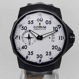 中古コルム【CORUM】 947.931.94/0371 AA52 アドミラルズカップ コンペティション 48 チタン 限定200本