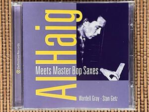 AL HAIG／MEETS MASTER BOP SAXES／DEINITIVE RECORDS DRCD11136／スペイン盤CD／アル・ヘイグ／中古盤