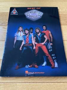 【洋書】BEST OF NIGHT RANGER / GUITAR RECORDED VERSIONS