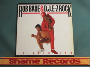 Rob Base & D.J. EZ-Rock ： It Takes Two LP // Joy And Pain / 落札5点で送料無料