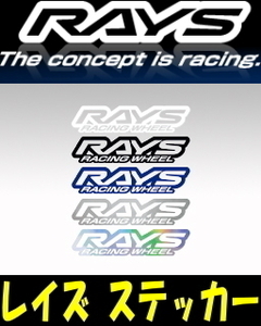 (送料無料)(RAYS RACING WHEEL)(ステッカー)■マットブラック■ ■W140mm x H31mm■ ■幅:140mmタイプ■ ■1枚■ ■ヌキ文字■(No.22)