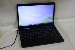 中古ノートパソコン SONY VAIO VPCEH19FJ Windows10 COREi5 4GB 640GB 15.5inchワイド HD テンキー付 Blu-ray・カメラ内蔵 OS有 代引き可