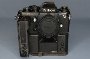 ■ Nikon F3 MD-4 AH-2 ★ 報道 press プレス プロストNIKKOR マニュアル Ai-s ★ F3 プロ機材 写真家 フォトグラファー F F2