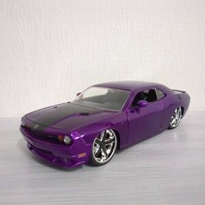 Jada Toys 1/24 DODGE CHARGER RST8 2008 ダッヂ チャージャー ダッジ カスタム ローダウン ダイキャスト ミニカー メタルパープル