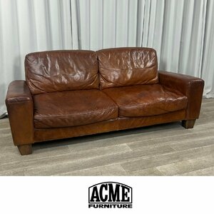 GA30 アクメファニチャー フレスノ 3人掛け ソファ/3シーター 3P トリプルオイルレザー ACMEFURNITURE FRESNO/神奈川県秦野市