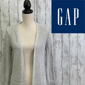 GAP★ギャップ★レディース コットン ロング ニット カーディガン★サイズS　12-162