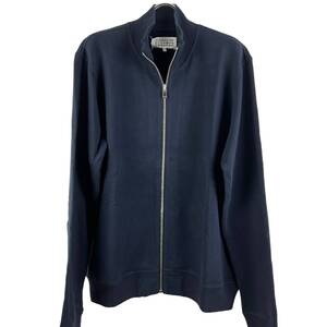 Maison Margiela (メゾン マルジェラ) Knit Shoulder Patch Jacket (navy)