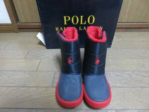 【新品】POLO裏起毛撥水加工ブーツ　２０．０