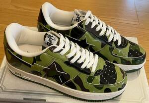 【送料無料】【新品】 国内正規品 BAPESTA ベイプスタ US10 28.0cm GREEN CAMO 0708FS001