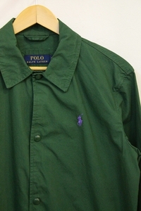 【中古】 Polo by Ralph Lauren メンズ ブルゾン S POPLIN COACH JACKET