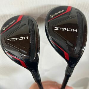 送料無料★STEALTH 3.4UT 2本セット TENSEI TM60 Sフレックス 19°22° ステルス テーラーメイド RESCUE TaylorMade 管理番号14433