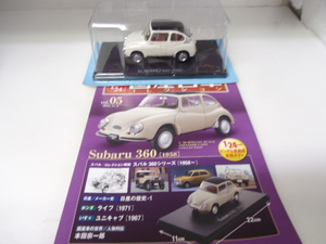 1/24 国産名車コレクション SUBARU 360 スバル360 1958　ミニカー　