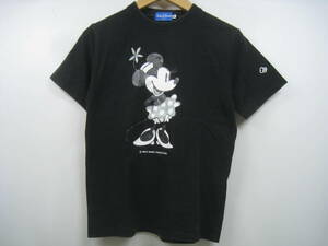 TOKYO DISNEY RESORT 東京ディズニーリゾート Disney ディズニー ミニーマウス ミニー Tシャツ 半袖 トップス 黒 ブラック サイズM