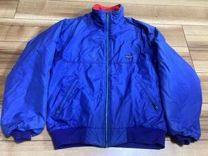 patagonia パタゴニア　p6 シェルドシンチラジャケット　 ナイロンジャケット　ボアジャケット　９０Ｓ　ブルーリボンカラー　Ｍサイズ　