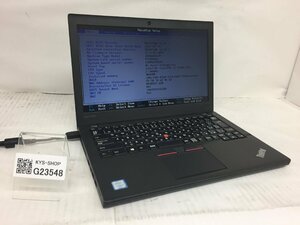 ジャンク/ LENOVO 20F6A0A1JP ThinkPad X260 Intel Core i3-6100U メモリ4.1GB ストレージ無し 【G23548】