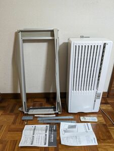 【中古】Haier ハイアール 窓用エアコン ウインドエアコン JA-16T 2019年製