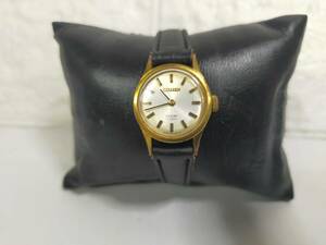  中古 citizen シチズン　claire　国鉄　日本国有鉄道総裁　効績章表彰記念　手巻き　動作品　B34