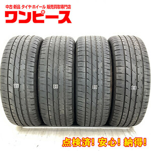 中古タイヤ 4本セット 215/55R17 94V ダンロップ ENASAVE RV504 夏 サマー 215/55/17 カムリ/エスティマ b6656