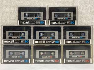 ●○ク348 maxell カセットテープ ULTRA DYNAMIC UD90 他 8本セット○●