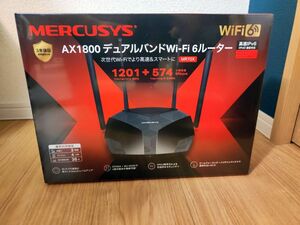 【未使用新品】TP-Link MERCUSYS MR70X AX1800 Wi-Fiルーター 無線LAN Wi-Fi6