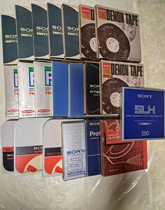 オープンリールテープ 7インチ SONY fujifilm denon soni-tape 21点セット