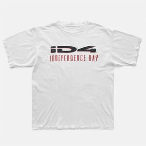 90sヴィンテージ｜1996 Independence Day／ID4 Tシャツ [XL]｜90年代ムービーT／ビンテージ映画T／当時物／インディペンデンス・デイ