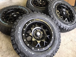 4本セット XTREME-J XJ04 16x7.0J 5/114.3 +35 SBK BFGoodrich All-Terrain T/A KO2 215/70R16 ホワイトレター デリカD5 フォレスター RAV4