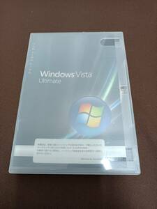 QAZ13424★Microsoft　マイクロソフト　Windows Vista Ultimate SP1 32bit DVD OEM版　プロダクトNo.