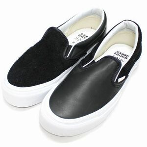 Engineered Garments × VANS VAULT 2014 OG Classic Slip On LX クラシックスリッポン US6 ブラック