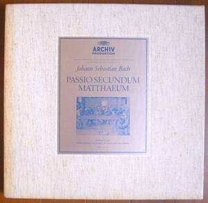 長岡鉄男　外盤A級セレクションNO105　マタイ受難曲　リヒター指揮　４枚組