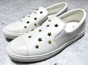 新品 定価17600円 コンバース オールスター クップ スターズ スリップオン　　CONVERSE ALL STAR COUPE STARSSLIP-ON スリッポン 30 柳8735