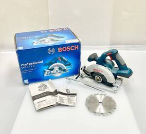 【★新品未使用★】※ラスト1品！●ボッシュ(株)/BOSCH/バッテリー丸のこ(本体のみ)/充電18V用/Ф165mm/GKS18V-LIH/定価:¥26,950(税込)