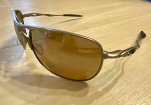 OAKLEY Ti CROSSHAIR POLARIZED クロスヘア 偏光レンズチタンフレーム 中古美品 オークリー 廃盤モデル