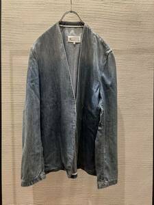 Maison Margiela メゾンマルジェラ　デニム　ノーカラージャケット