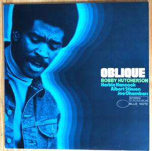 Bobby Hutcherson / Oblique オブリーク LP レコード blue note GXF-3061 herbie hancock joe chambers