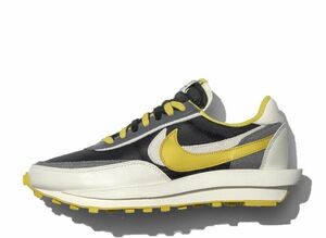 UNDERCOVER sacai Nike LD Waffle "Black/Sail-Dark Grey-Bright Citron" 23cm DJ4877-001