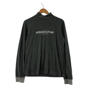 Aquascutum アクアスキュータム ハイネック カットソー size表記なし/グレー