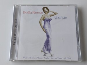 Della Reese / All Of Me CD HALLMARK 独盤 312252 デラ・リース,99年BEST,In The Still Of The Night,When I Fall In Love,Love Me Tender