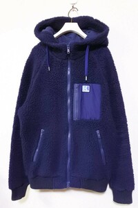 HELLY HANSEN ヘリーハンセン パイルボア フリース ジャケット パーカー size XL ネイビー