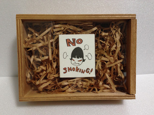 奈良美智「NO SMOKING（吉井酒造株式会社）」マッチ箱 A to Z 非売品 Yoshitomo Nara 送料無料