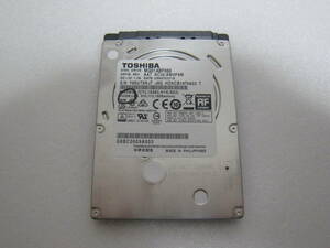 TOSHIBA HDD 500GB 2.5インチ 動作確認済, 健康状態正常 No117