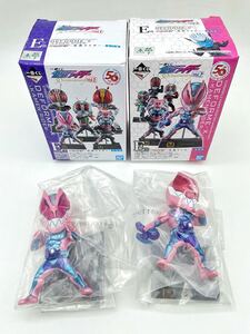 【内袋未開封】一番くじ 仮面ライダー 50th anniversary DEFORME-X ディフォルメクス 仮面ライダーリバイ フィギュア 2種セット