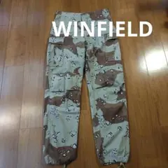 チョコチップカモ　デザートカモ 米軍　WINFIELD　ミリタリーパンツ