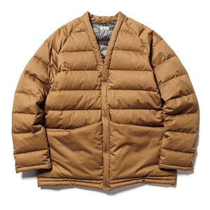 NANGA ナンガ COTTON PEACH DOWN HANTEN コットンピーチダウンハンテン コヨーテ Fサイズ 正規品 新品