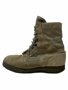 MILITARY◆USARMY/McRae/ブーツ/US10.5/KHK/スウェード