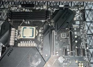 MPG Z490 GAMING PLUS + intel Core i5-10500 