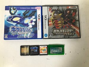 DSソフト ポケットモンスター ハートゴールド ブラック２ プラチナ アルファサファイヤ GBA エメラルド まとめ ジャンク