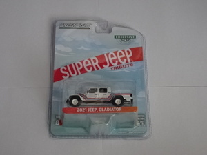 1/64 Green Light 2021 Jeep Gladiator (Super Jeep Tribute) 